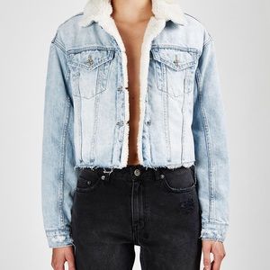 Ksubi Daggerz Sherpa Jacket Chillz Size S - NWT